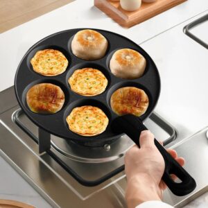 BreakfastPro™ - Sartén de siete agujeros