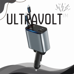 UltraVolt™ - CARGADOR PARA CARRO 4 EN 1