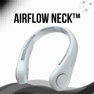 AirFlow Neck™ - Ventilador de Cuello Portátil
